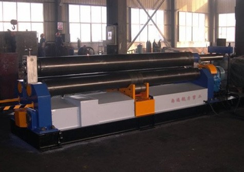 W11-8X3000機械三輥對稱式卷闆機